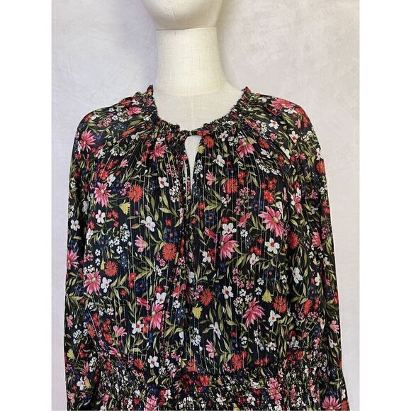 Boho Floral Plus Size Dress - Picture 3 of 6